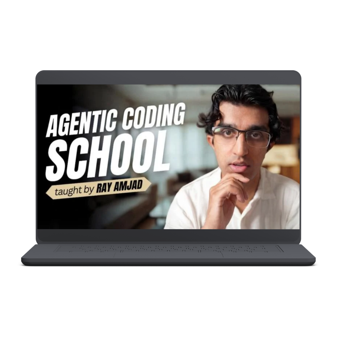 Agentic Coding School by Ray Amjad - (Master Claude Code) - Ship your Apps Faster